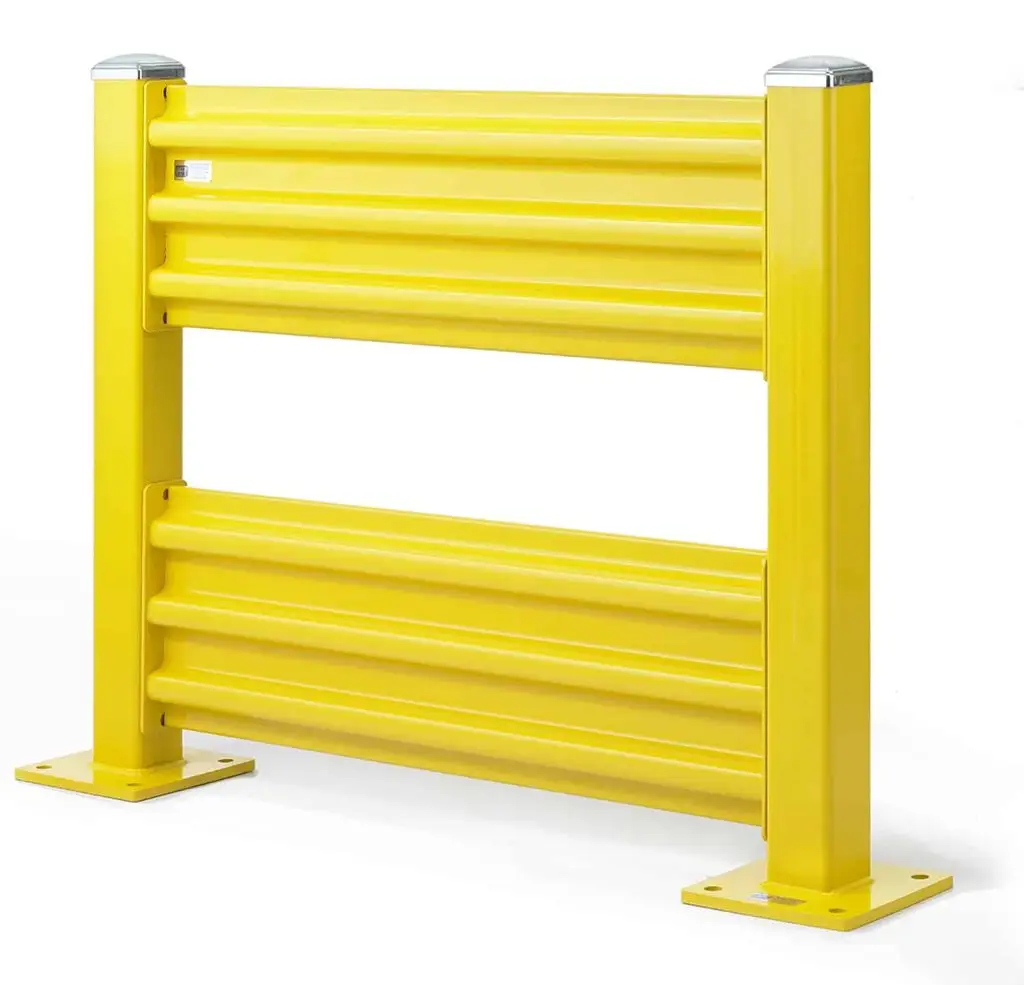 Steel King Warehouse Safety Guard Rail System
