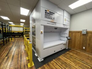 Prestige Experience Center Modula VLM With Internal Bay Closed