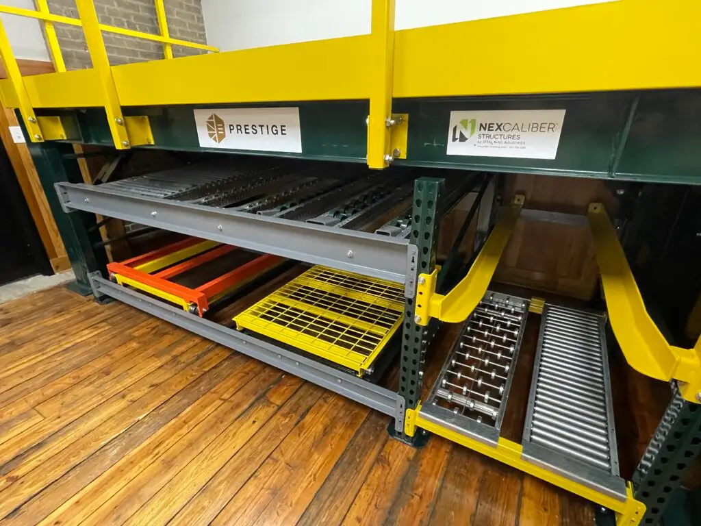 Prestige Experience Center Pallet Racking Options