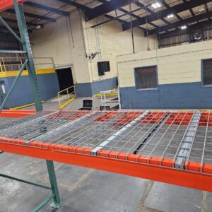 Pallet Support Example With Wire Decking