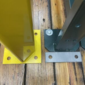 Steel King Post Protector Shim Side by Side