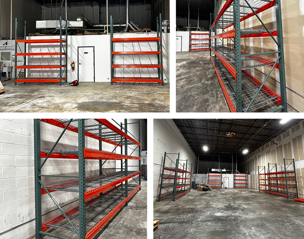Pallet Rack Delivery & Installation For a Conveyor Belt Manufacturer