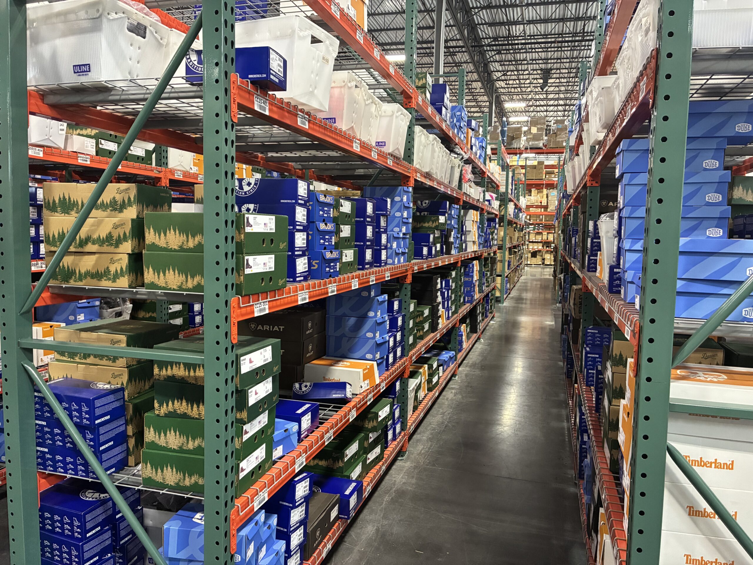 Pallet Racking For Retail Items