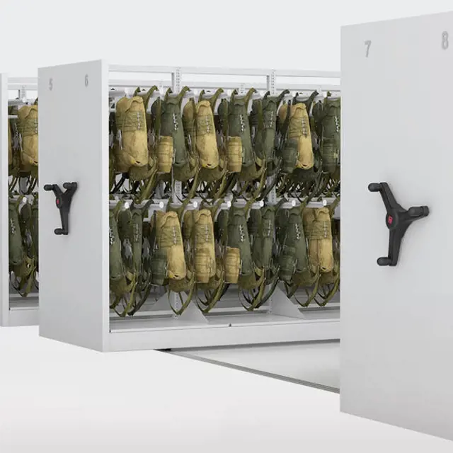 Mobile Shelving For Government Facility