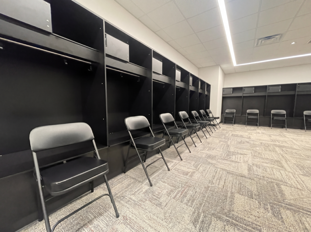 Chattanooga Lookouts Visitor Locker Room