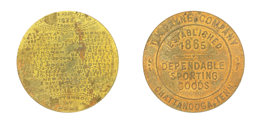 Chattanooga Lookouts baseball token