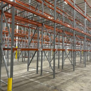 used-selective-pallet-rack-22ft-four-levels