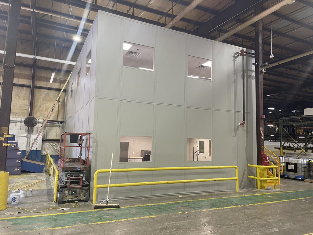 Two-Level Modular Office 